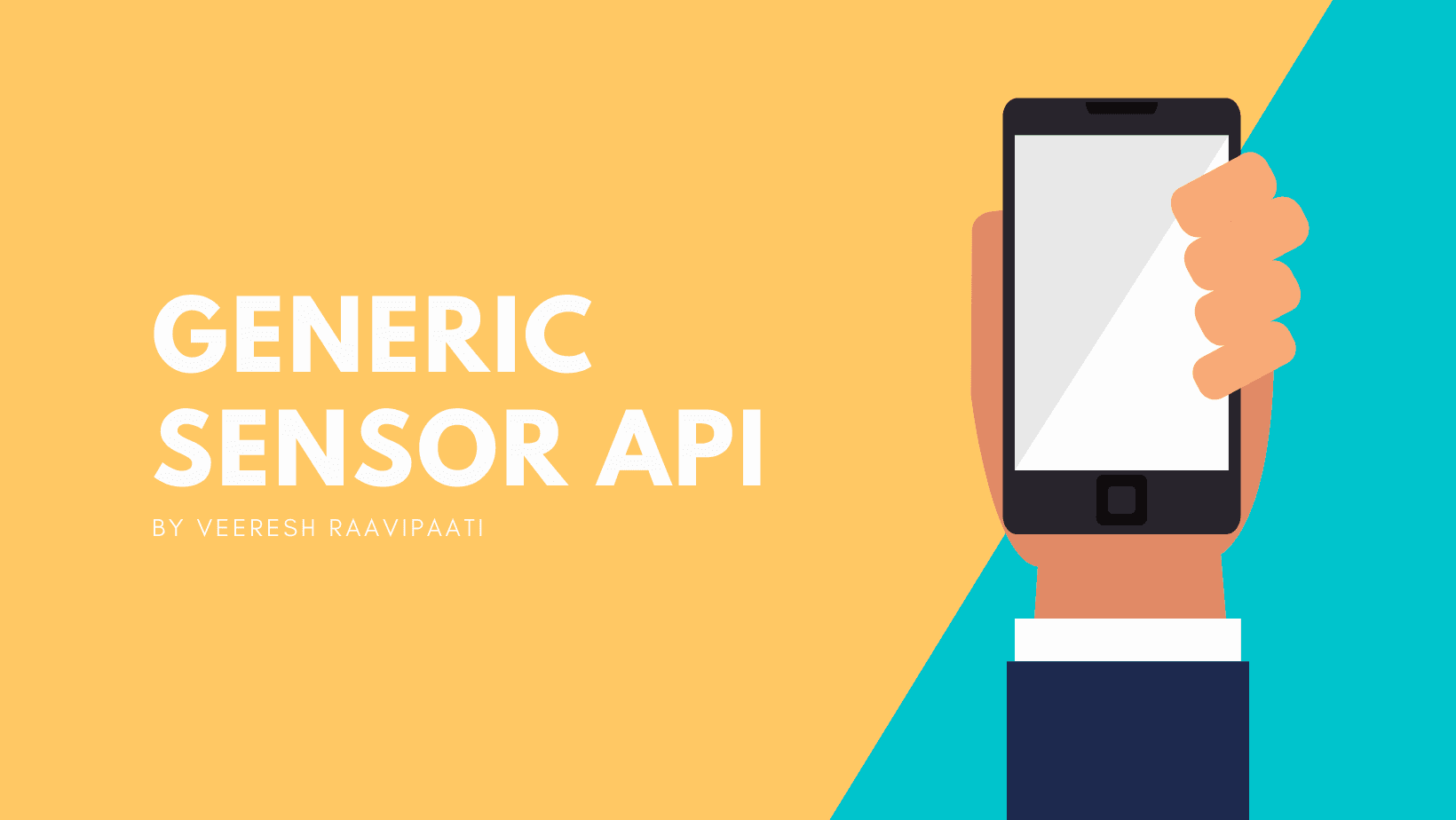 Native sensors that can be used within the web by default